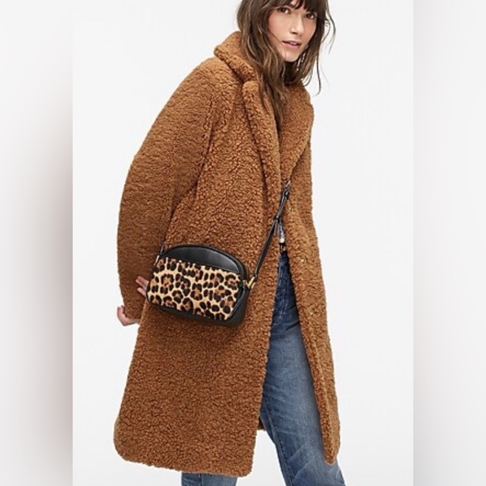 J. Crew Brown Teddy Jacket
